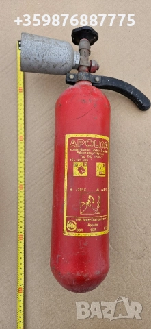 Ретро немски пожарогасител Ддр вартбург трабант баркас ифа , снимка 4 - Части - 51550060