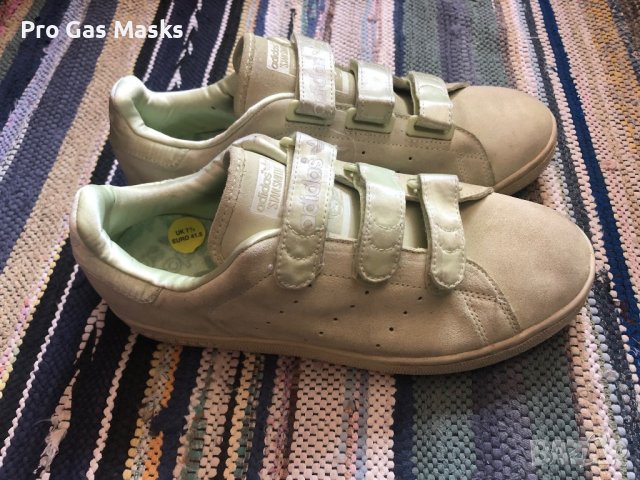 Оригинални Маратонки Adidas Stan Smith само за 25 лв. 41 1/3 номер 260 см. Естествена Кожа Велур.  Н, снимка 1 - Маратонки - 36766270