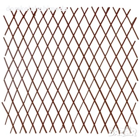 Сгъваема дървена ограда от върба 2х1 м, снимка 2 - Огради и мрежи - 40722838