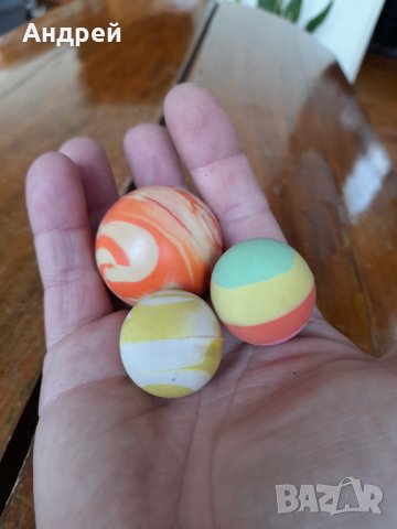 Старо отскачащо топче,топчета, снимка 2 - Други ценни предмети - 35153033