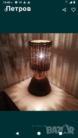 Изработвам лампи,аплици и полилеи от дърво , снимка 14 - Декорация за дома - 42955316