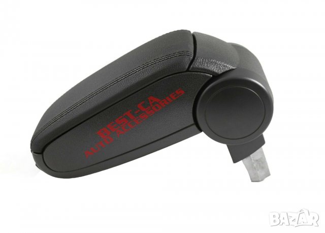 Кожен черен подлакътник за Volkswagen Golf 5/6 Jetta EOS Scirocco, снимка 3 - Аксесоари и консумативи - 37233938