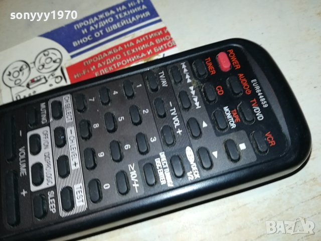 technics receiver remote control-внос swiss 0202241544, снимка 8 - Ресийвъри, усилватели, смесителни пултове - 44100874