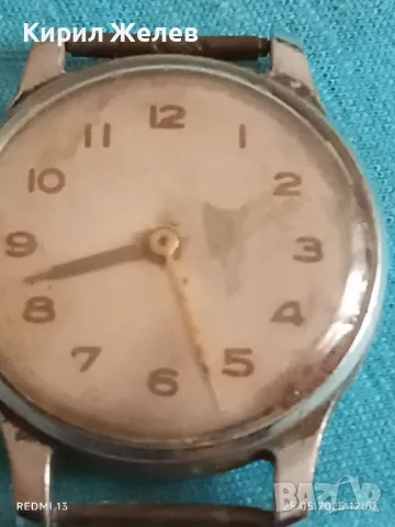 Стар механичен часовник мъжки ПОБЕДА СССР 15 камъка за ремонт части КОЛЕКЦИЯ 23558, снимка 4 - Антикварни и старинни предмети - 50419404