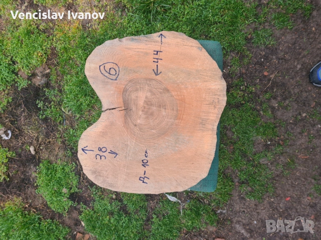 Шайби от Орех, снимка 2 - Декорация за дома - 53527515