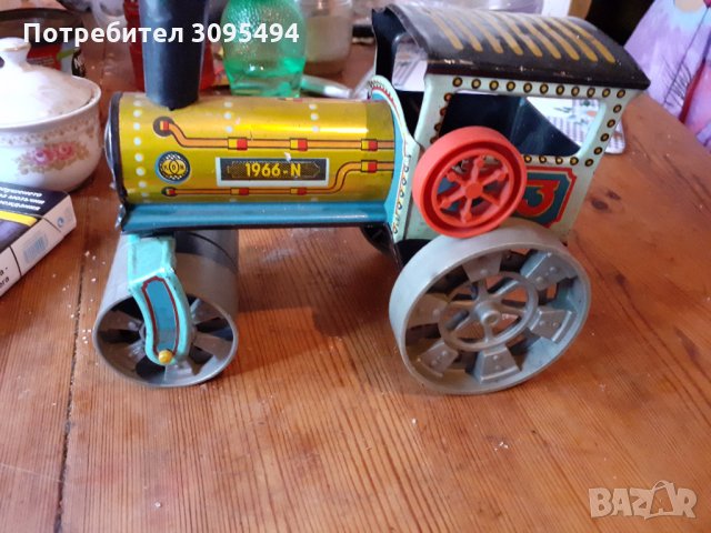 СТАРА ИГРАЧКА. ВАЛЯК. ЧЕХОСЛОВАКИЯ. МЕХАНИЧНА. , снимка 5 - Колекции - 33373731