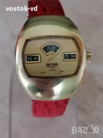 SICURA(BREITLING) 17 JEWELS AUTOMATIC  , снимка 4 - Мъжки - 49621093