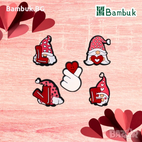  Чармове “Sweetheart Gnomes”, снимка 3 - Други - 52578437