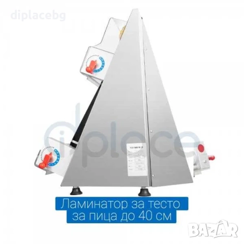 Ламинатор за тесто за пица до 40см диаметър , снимка 3 - Обзавеждане за заведение - 51689100