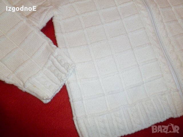 Детска плетена жилетка Българска, снимка 6 - Детски пуловери и жилетки - 27495872