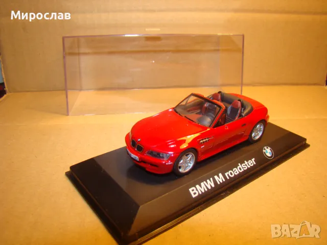 1:43 BMW M ROADSTER МОДЕЛ КОЛИЧКА ИГРАЧКА, снимка 6 - Колекции - 48981543