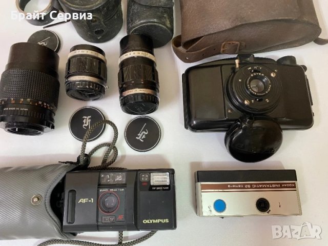 Стари фотоапарати и обективи OLYMPUS, снимка 3 - Фотоапарати - 51394866