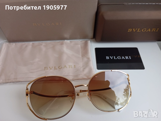 BVLGARI Diva Dream Fan BV6181B – Оригинални дамски слънчеви очила, нови, снимка 10 - Слънчеви и диоптрични очила - 52533588