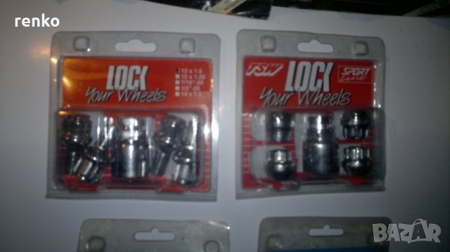 Секретни болтове и гайки, снимка 2 - Части - 28363618