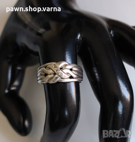 Ново сребърно пръстенче с цирконий – 925 проба, снимка 7 - Пръстени - 50990723