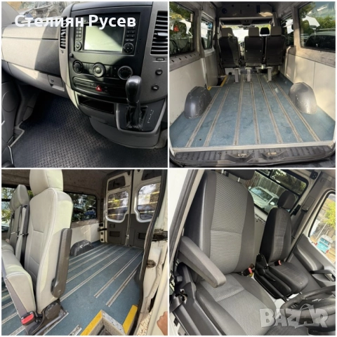 Mercedes Sprinter 311  2.2cdi 109кс / климатик  + печка / автоматик / ДЯСНА ДИРЕКЦИЯ  - цена 12 300л, снимка 8 - Бусове и автобуси - 52078047