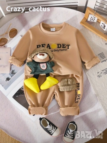 Бебешки екип от 2 части 12-18м, снимка 8 - Комплекти за бебе - 53427478