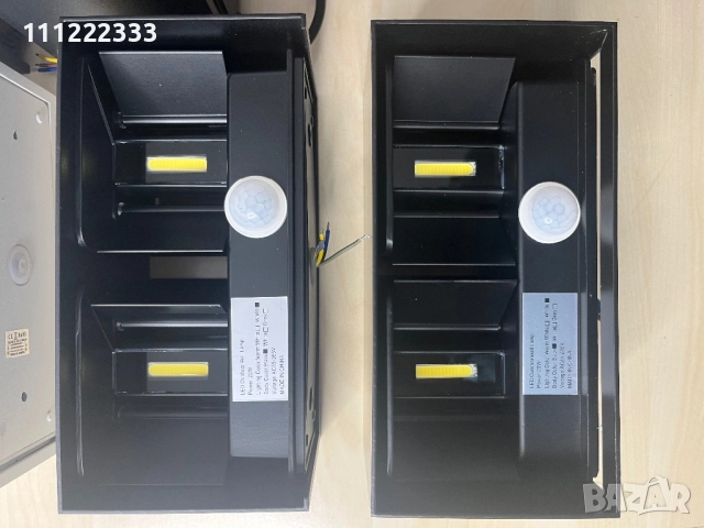 💡 Модерни фасадни LED лампи – единични, двойни и със сензор за движение 💡, снимка 6 - Лампи за стена - 52229397