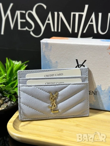 визитници ysl saint laurent, снимка 6 - Портфейли, портмонета - 52137941