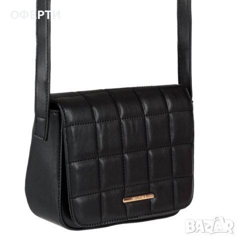  Дамска чанта през рамо черна квадратна 21x8x16см, снимка 3 - Други - 43807057