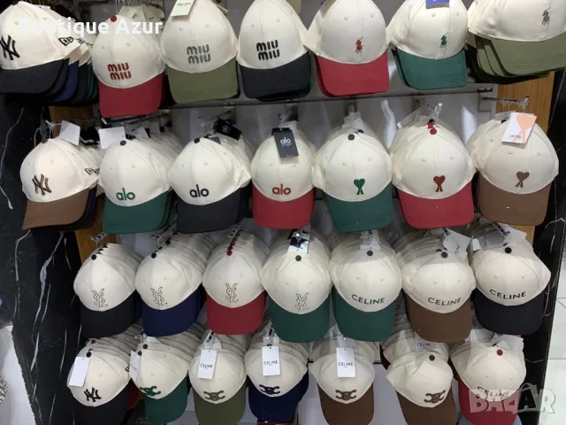 шапки с козирка miu miu polo ami celine ysl saint laurent alo  
