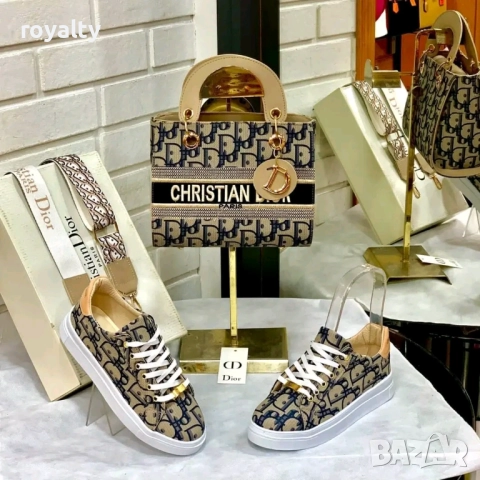 Christian Dior Дамски Маратонки и Чанта Различни Цветове , снимка 4 - Маратонки - 52898534