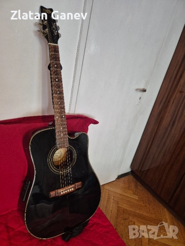 Електро-акустична китара Washburn D-12 SCE / Korea, снимка 2 - Китари - 51619283