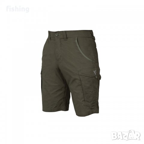 Къси панталони Fox Collection Green & Silver Combat Shorts