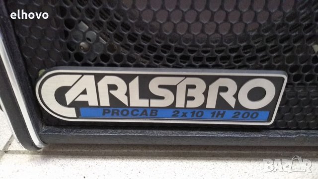 Шкаф за бас китара Carlsbro procab 2x10 1H 200, снимка 3 - Тонколони - 33398916