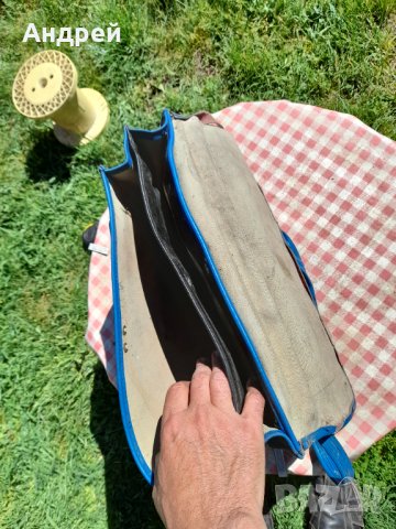 Стара ученическа чанта #13, снимка 7 - Антикварни и старинни предмети - 32861442