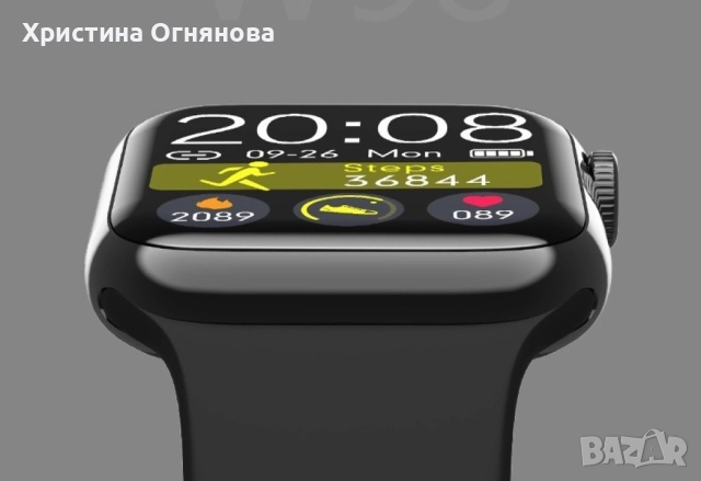 Смарт часовник 1,44-инчов екран с пълно докосване за мъже и жени Bluetooth разговор., снимка 3 - Смарт часовници - 52651004