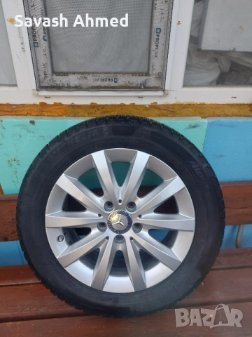 Продавам джанти с зимни гуми за Мерцедес, снимка 9 - Гуми и джанти - 52387074