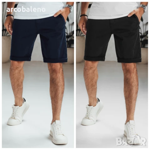 Мъжки дънкови къси панталони, 2цвята 