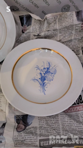 Порцеланови чинии СССР , снимка 2 - Сервизи - 53506345