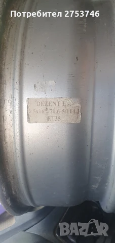 джанти с датчици на винтилите за Рено, Пежо, Ситроен, Дачия 16цола, снимка 6 - Гуми и джанти - 51007127