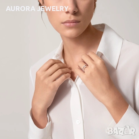 CARTIER Nail Juste un Clou Silver Small Paved Diamonds Пръстен Пирон, снимка 11 - Пръстени - 53193705