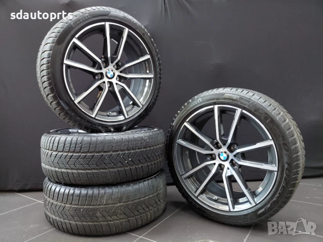 Като Нови 18” К-т BMW Джанти Style 780 Зимни Гуми Pirelli Датчици G20 G21 G22 G23 G42