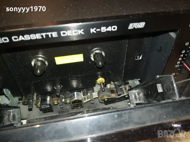 ЗАЯВЕН-YAMAHA K-540 HX PRO DECK-MADE IN JAPAN-SWISS LK1ED2811231014, снимка 14 - Декове - 43177878
