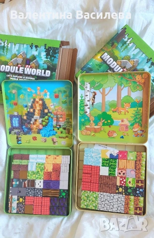 Магнитни кубчета Minecraft, снимка 7 - Конструктори - 51853236