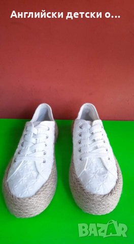 Английски детски еспадрили , снимка 4 - Детски обувки - 32911716