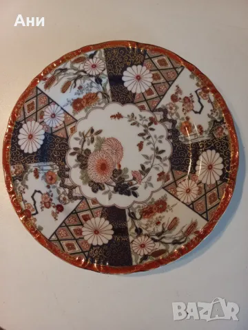 Японско декоративно плато Saji от 1960-1970 г, Арт Деко, снимка 3 - Пана - 48304992