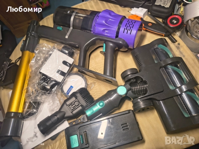 VENHIDELY Безжична прахосмукачка, 45KPA/530W Мощна безжична прахосмукачка с дръжка, , снимка 3 - Прахосмукачки - 51765887