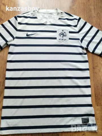 NIKE FRANCE 2011 2012 AWAY FOOTBALL - мъжка футбола тениска М, снимка 4 - Тениски - 49963580