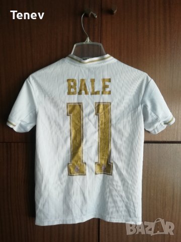 Real Madrid Gareth Bale Adidas оригинална детска тениска фланелка Реал Мадрид Бейл 2019/2020, снимка 1 - Детски тениски и потници - 43005462