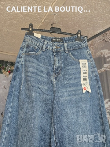 Дамски дънки балон , снимка 2 - Дънки - 53101013