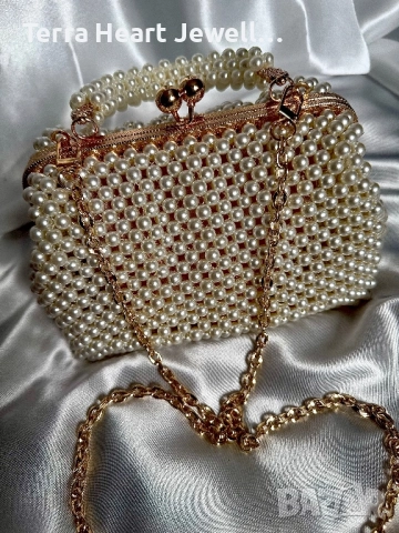 Дамска чанта перлена , снимка 9 - Чанти - 51881965