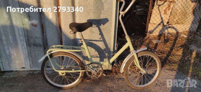 продавам сгъваем велосипед балкан 70лв, снимка 1