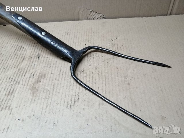 Стара Кована Двурога Вила. , снимка 3 - Антикварни и старинни предмети - 36905033