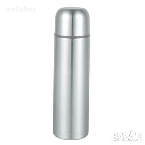 Термос Rosberg R52010B, 350/500/1000 мл, Двойни стени, Калъфче и чашка, Инокс, снимка 2 - Термоси - 48341787