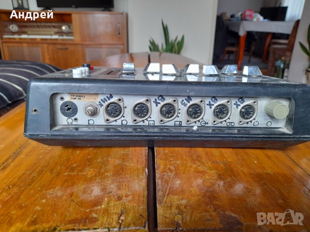 Стар аудио миксер Regie 2000, снимка 5 - Антикварни и старинни предмети - 39885489